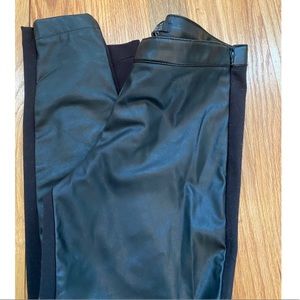 Zara faux leather pants
